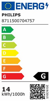 Luminescentā spuldze 517mm TL mini 13W 4000K auksti balta 
