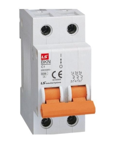 Automātslēdzis BKN-c 2P B16A 6kA