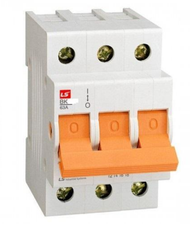 Automātslēdzis BKN-c 3P D16A 6kA