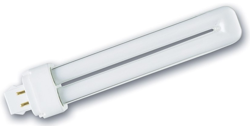 [izpārdošana] Kompaktā fluorescences spuldze 2G7 5W 840