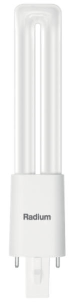 RADIUM LED spuldze G23 6,0-11W 840